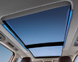 Cửa sổ trời toàn cảnh
Tạo không gian mở cho hành khách được hòa mình với thiên nhiên trong mỗi chuyến đi.