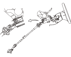 CỘT LÁI TỰ ĐỔ
Cột lái tự đổ giúp hạn chế khả năng chấn thương phần ngực cho người lái khi có va chạm.