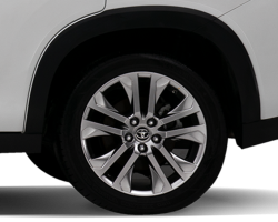 Mâm xe
Mâm xe hợp kim mạ bạc 5 chấu bắt mắt, kích thước 18 inch giúp xe nổi bật hơn trên mọi hành trình.